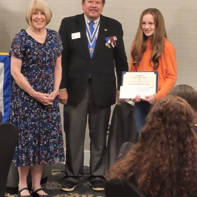 Sons of the American Revolution Youth Banquet